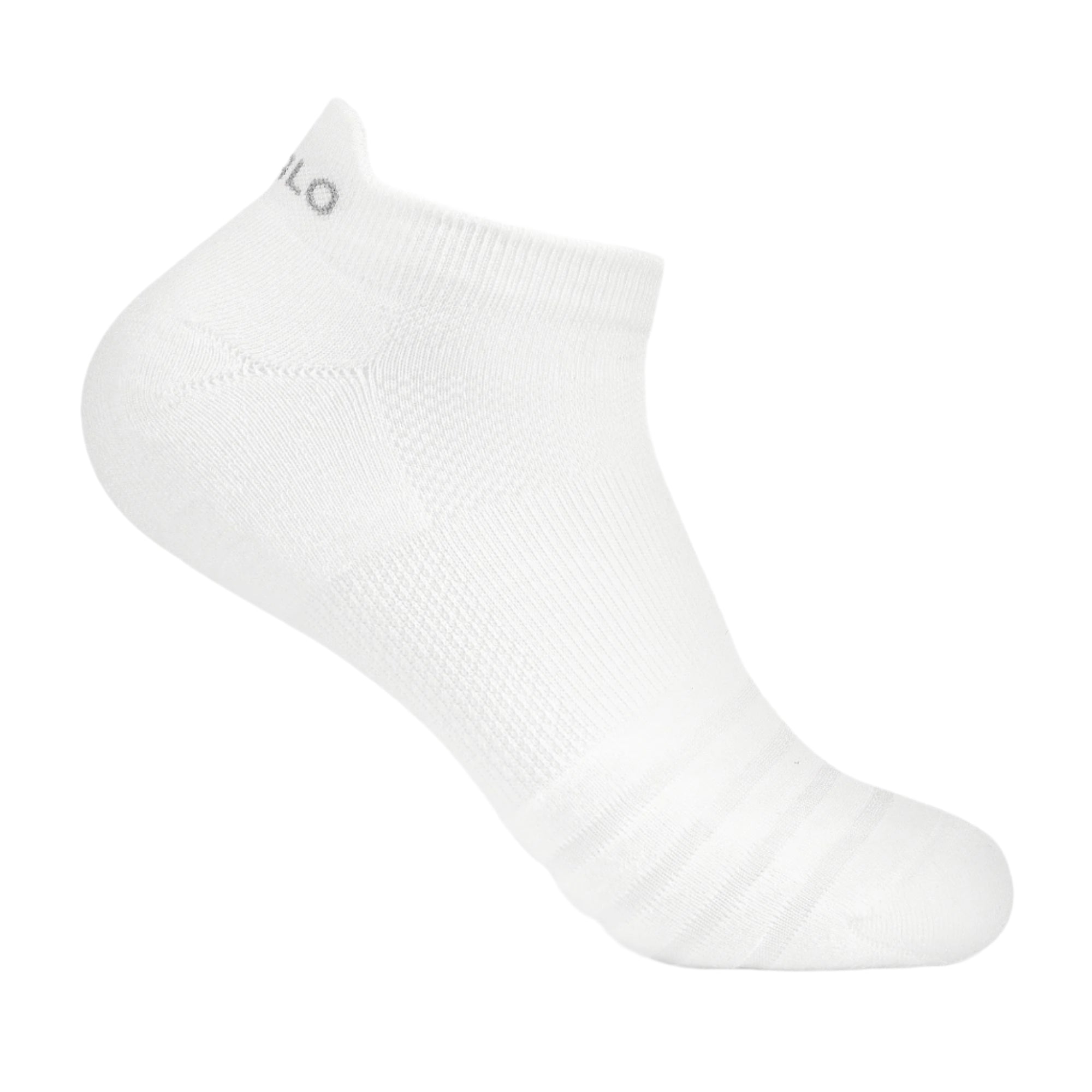Thorlo Unisex Golf Light Cushion No Show Tab Socks  -  Medium / White