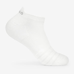 Thorlo Unisex Golf Light Cushion No Show Tab Socks  -  Medium / White