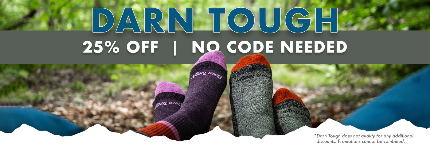 Darn Tough Socks 25% Off No Code Needed