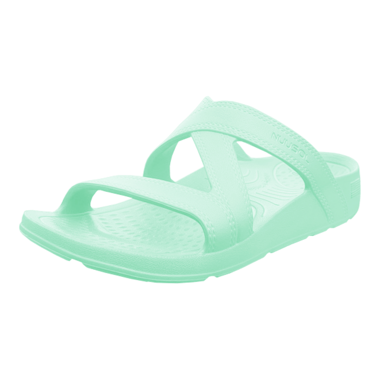 NuuSol Womens Hailey Slide Sandals - 6 / Aurora Wave