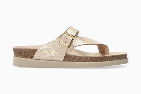 Mephisto Womens Helen Metallics Sandals  -  5 / Sand Havana