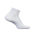 Feetures High Performance Max Cushion Quarter Socks  -  Small / White