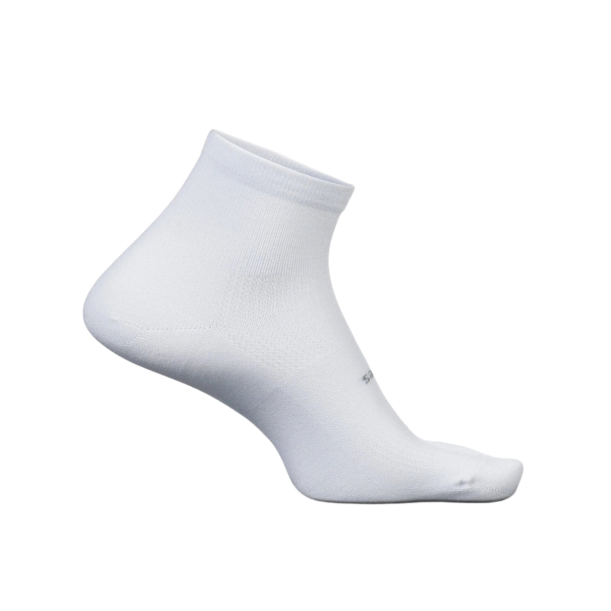 Feetures High Performance Ultra Light Quarter Socks  -  Small / White