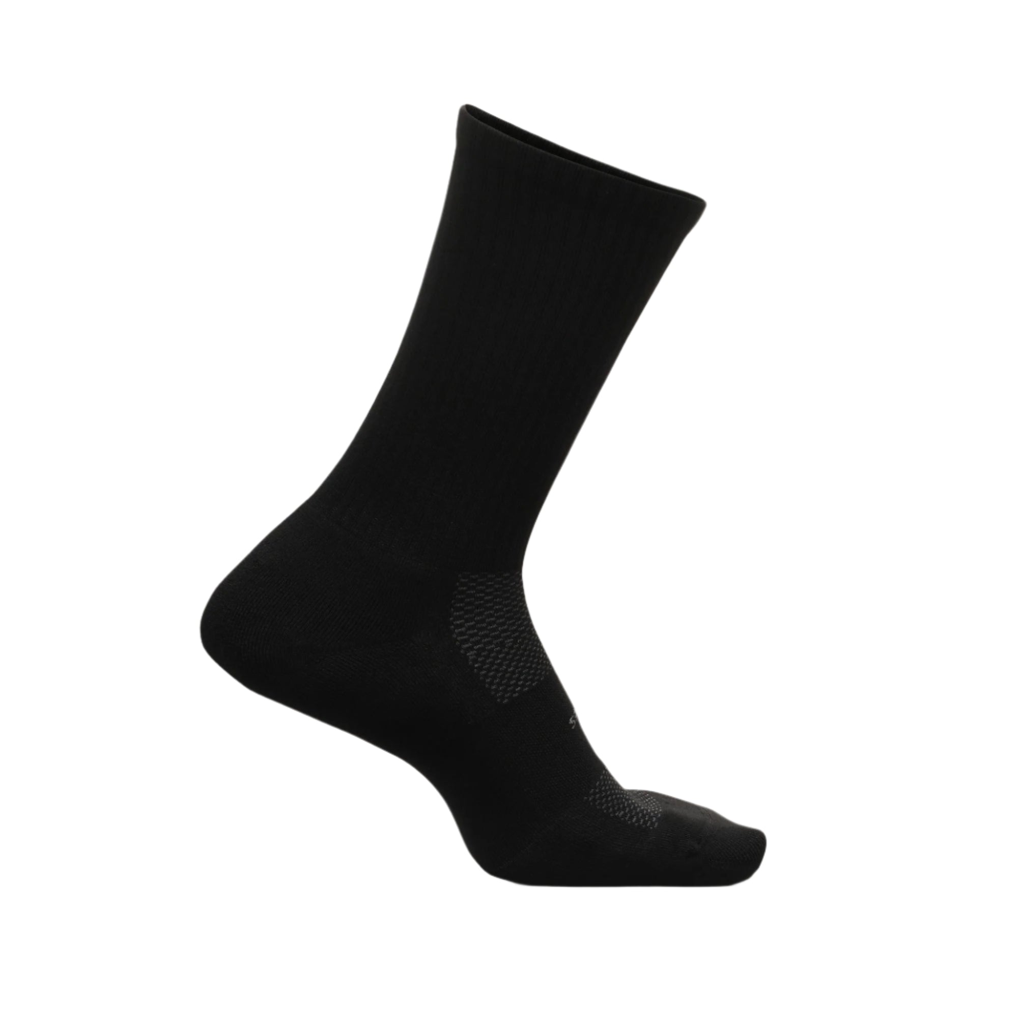 Feetures High Performance Max Cushion Crew Socks  -  Medium / Black