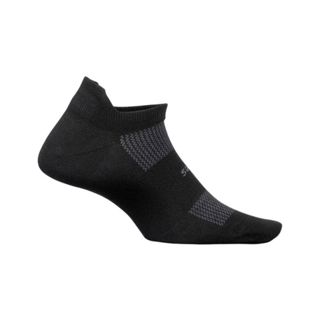 Feetures High Performance Ultra Light No Show Tab Socks  -  Small / Black