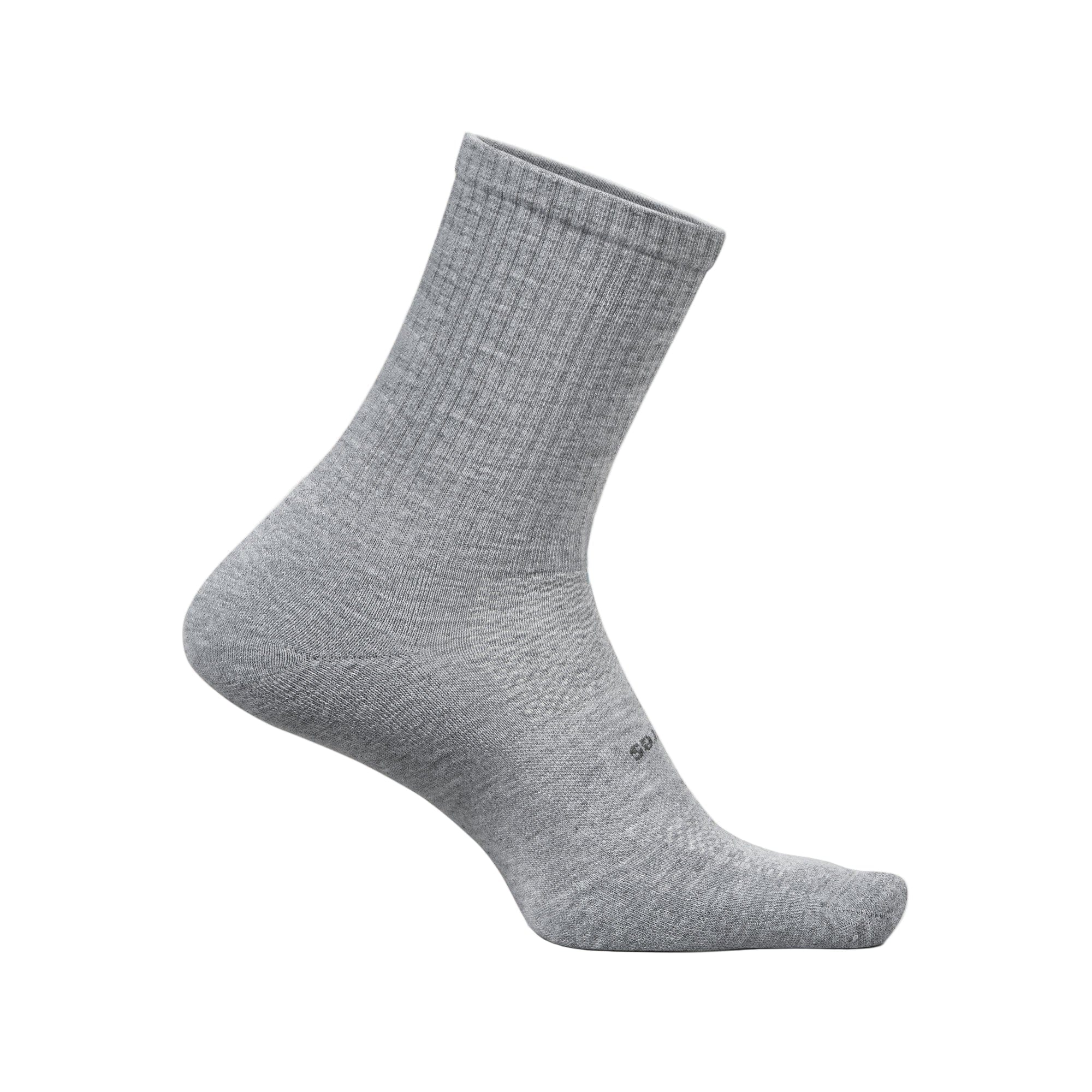 Feetures High Performance Max Cushion Quarter Tall Socks  -  Small / Light Gray