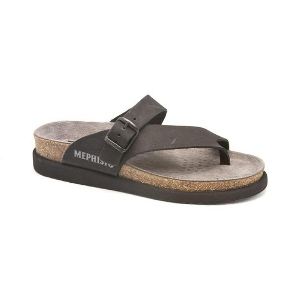 Mephisto Womens Helen Classics Sandals  -  5 / Black Sandalbuck
