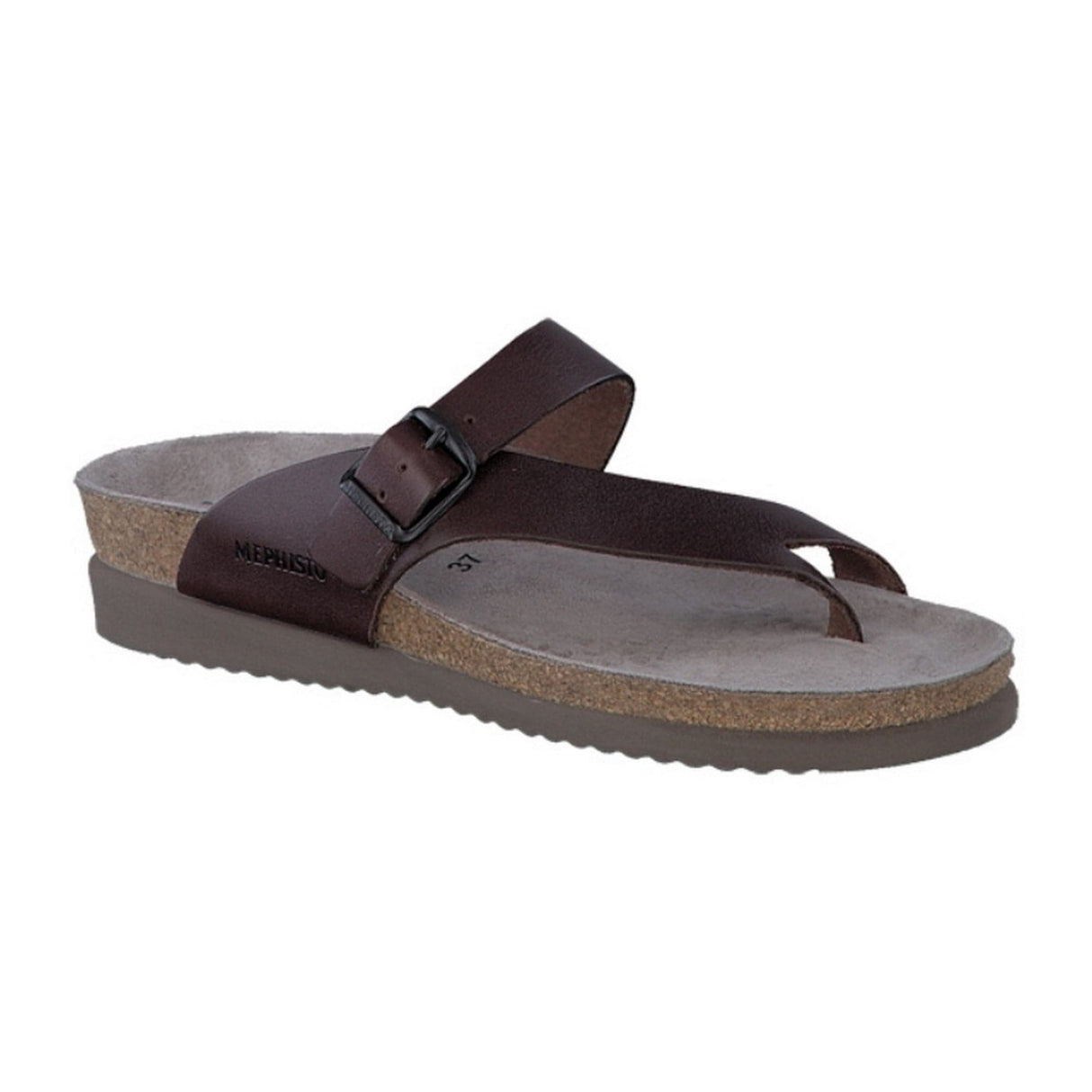 Mephisto Womens Helen Classics Sandals  -  5 / Chestnut