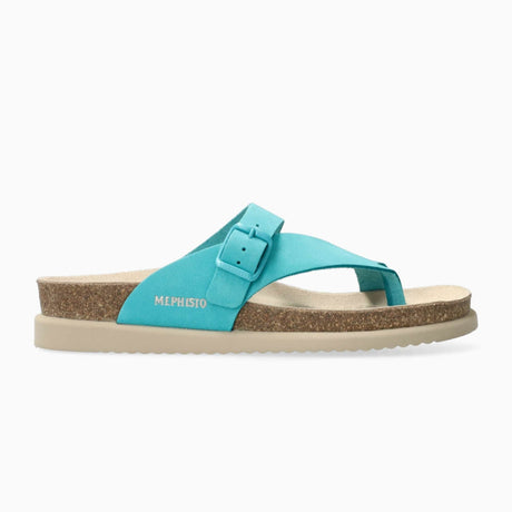 Mephisto Womens Helen Brights Sandals  -  5 / Turquoise