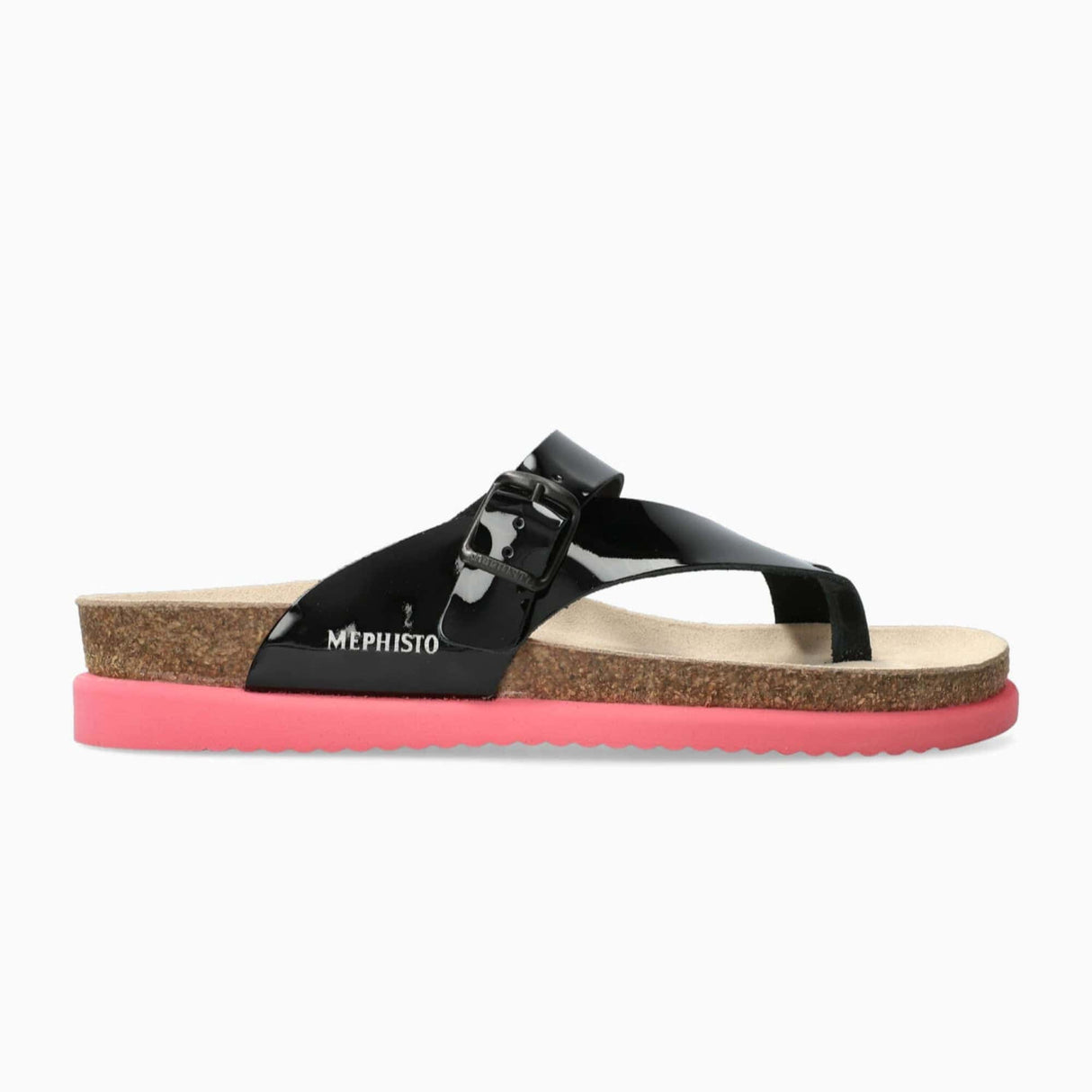 Mephisto Womens Helen Brights Sandals  -  5 / Black Vernis