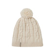 Sealskinz Hemsby Waterproof Cold Weather Cable Knit Bobble Hat  -  Small/Medium / Cream