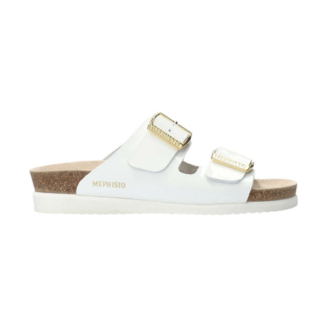 Mephisto Womens Hester Sandals  -  6 / White