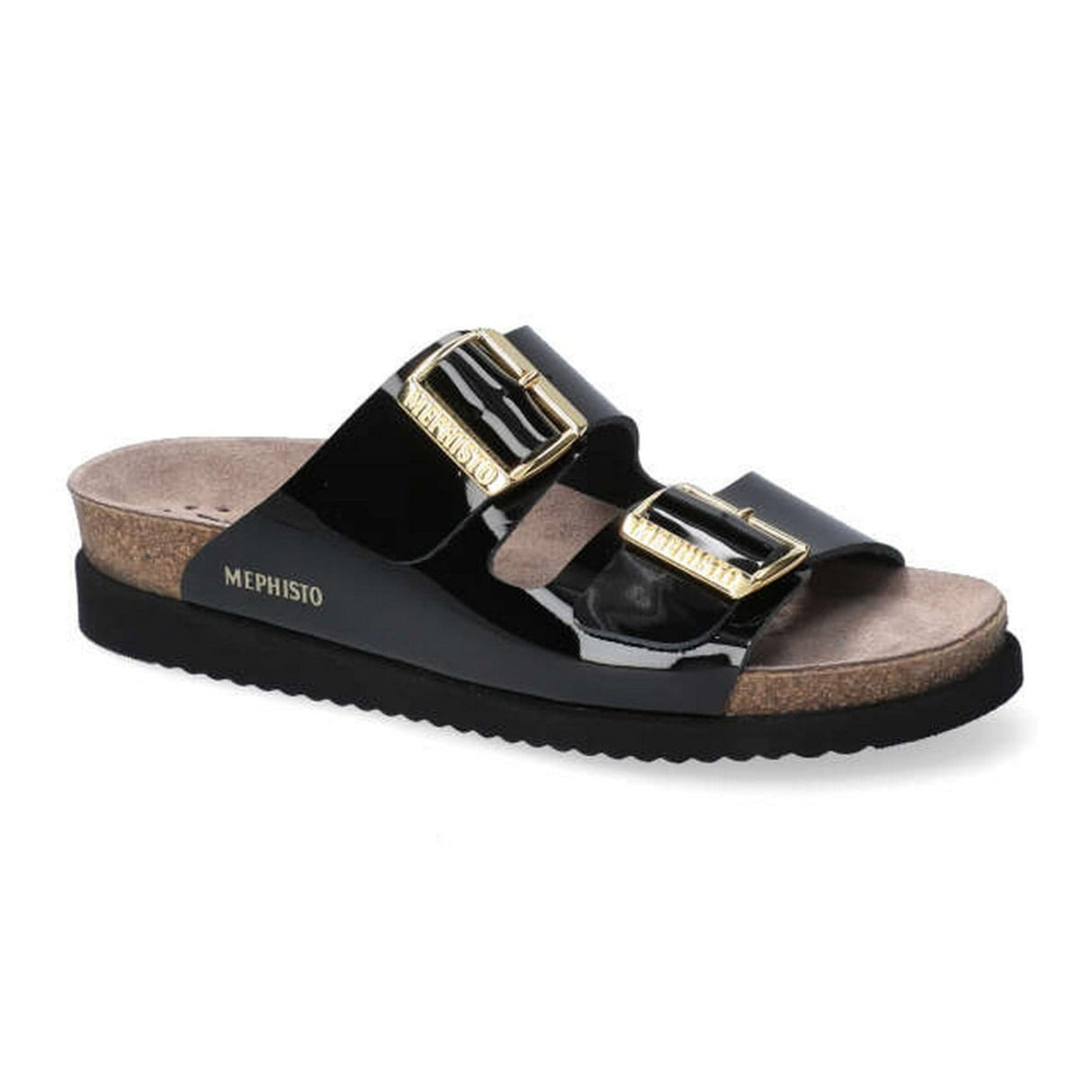Mephisto Womens Hester Sandals  -  6 / Black
