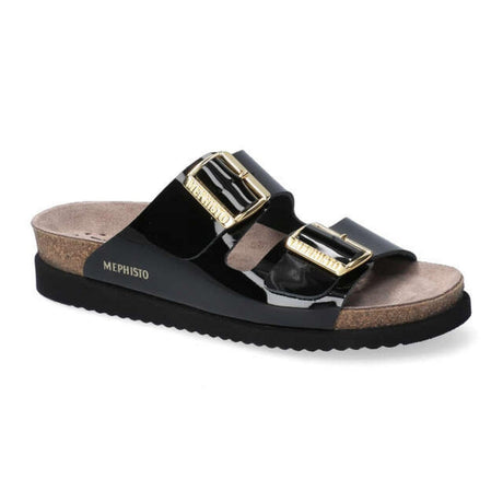 Mephisto Womens Hester Sandals  -  6 / Black