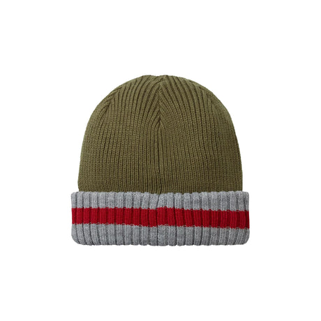 Sealskinz Holkham Waterproof Cold Weather Striped Roll Cuff Beanie  -
