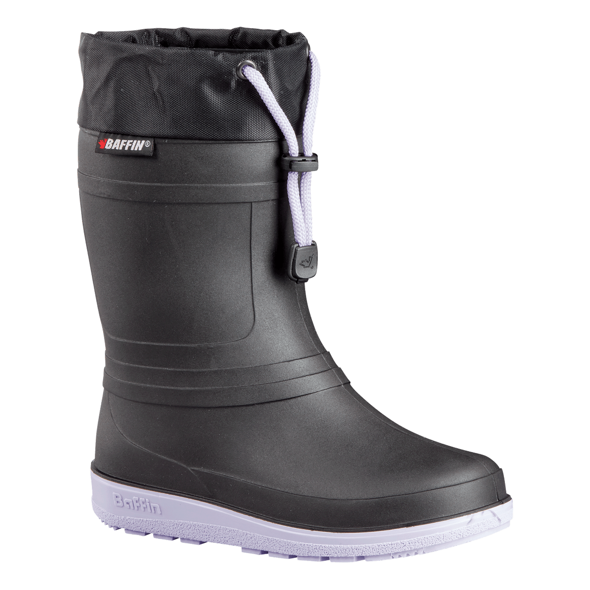 Baffin Kids Ice Castle Winter Boots  -  1 / Black/Lavender