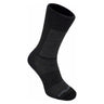 Wrightsock Double-Layer Merino Coolmesh II Crew Socks  -  Small / Gray/Black