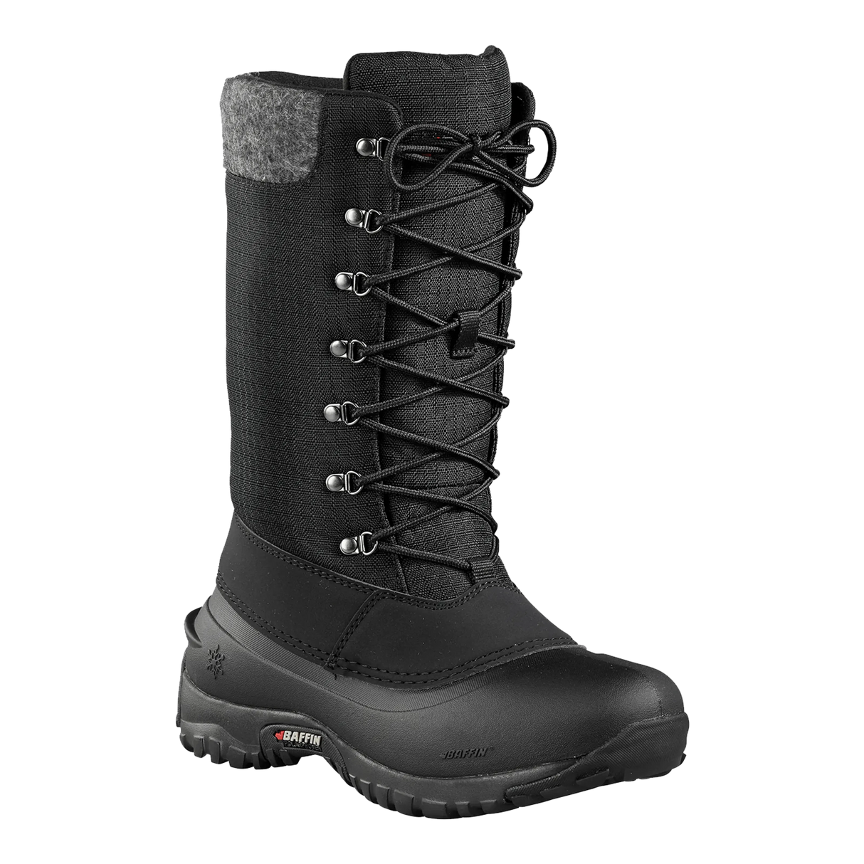 Baffin Womens Jess Winter Boots  -  5 / Black