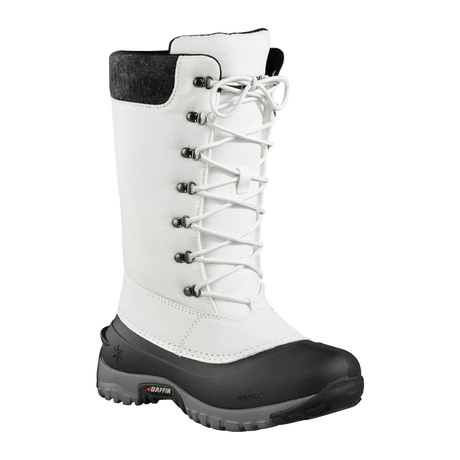 Baffin Womens Jess Winter Boots  -  5 / Black/White