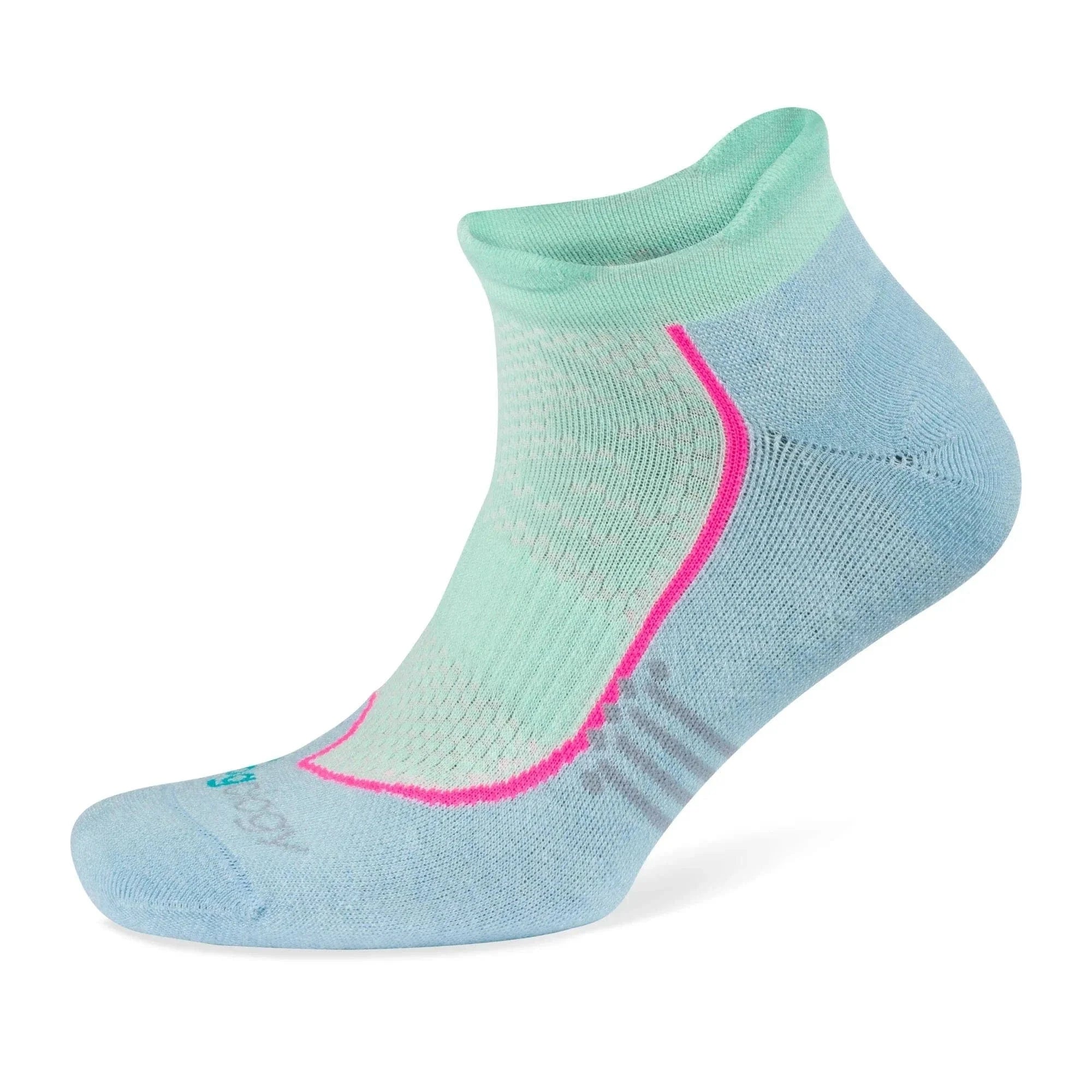 Jogology High Cushion No Show Socks  -  Small / Mint