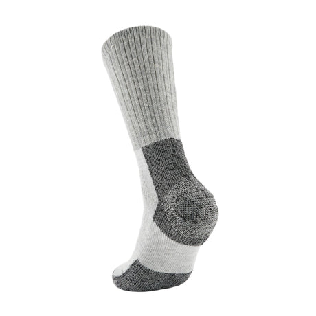 Thorlo Maximum Cushion Warm Hiking Crew Socks  -  Medium / Black/Grey
