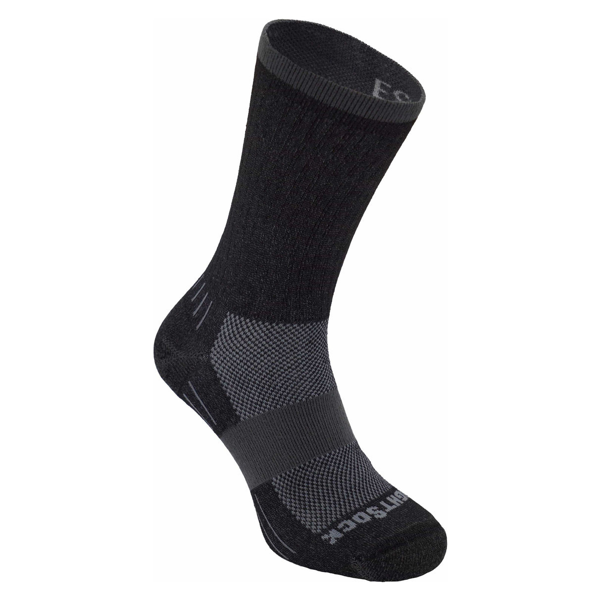 Wrightsock Escape Crew Anti-Blister Socks - Small / Black