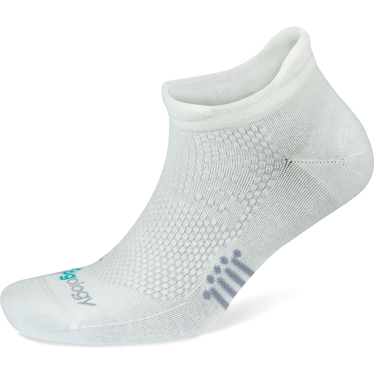 Jogology Low Cushion No Show Socks - Small / White