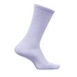 Feetures Womens Everyday Max Cushion Diamond Texture Crew Socks  -  Small / Purple