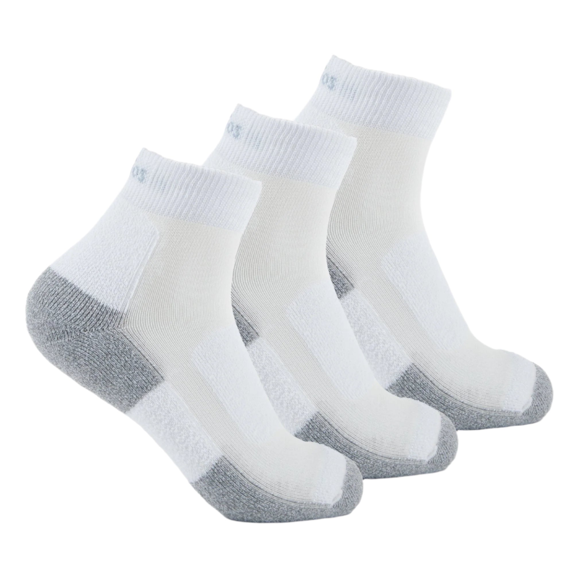 Thorlo Socks Thorlos Unisex Running Mini-crew 3-pair Pack White