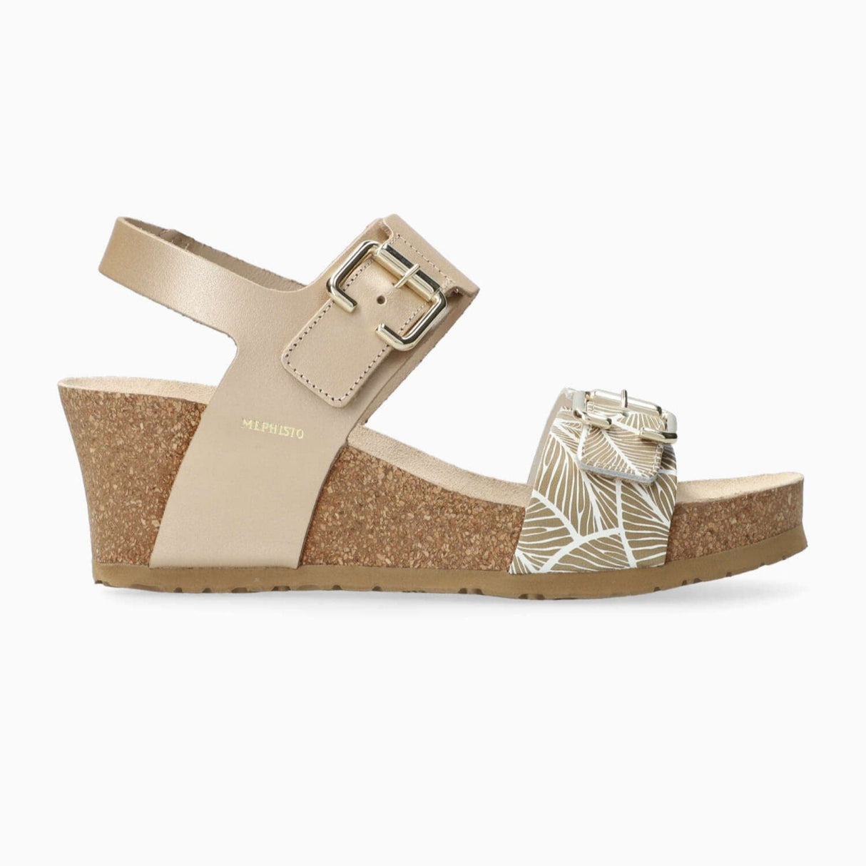Mephisto Womens Lissandra Sandals  -  6 / Platinum Perla Panama