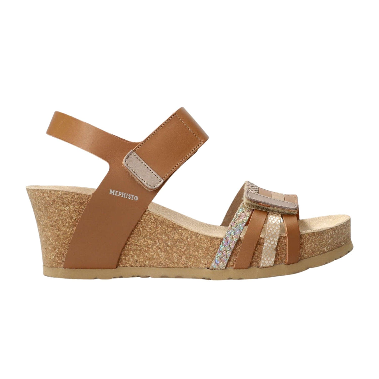 Mephisto Womens Lucia Sandals  -  11 / Camel/Sandanyl