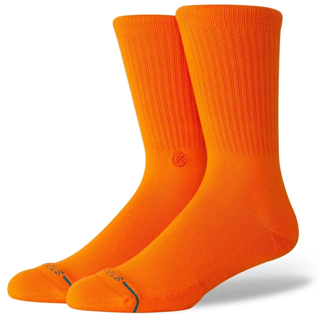 Stance Mens Icon Crew Socks  -  Medium / Orange