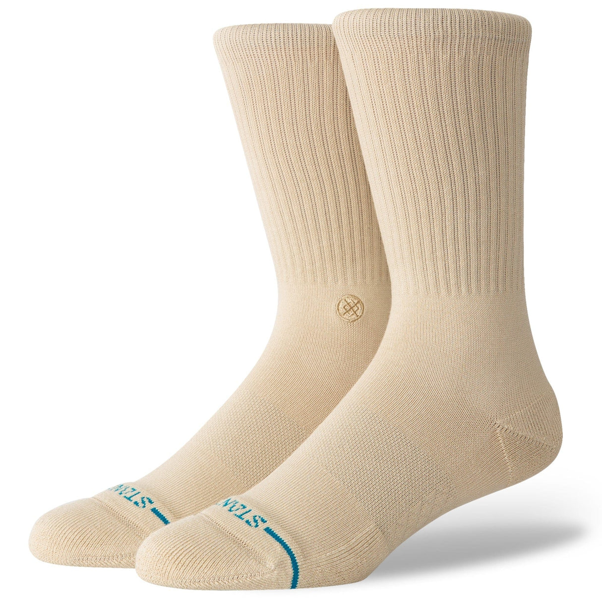 Stance Mens Icon Crew Socks - Large / Sand