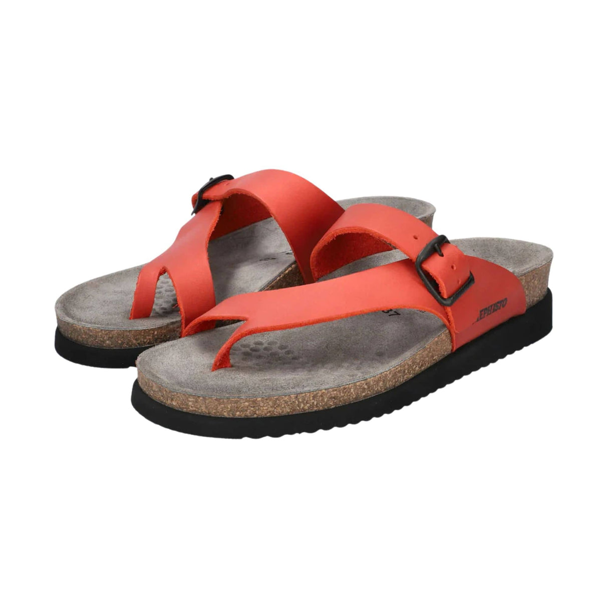 Mephisto Womens Helen Classics Sandals - 5 / Red