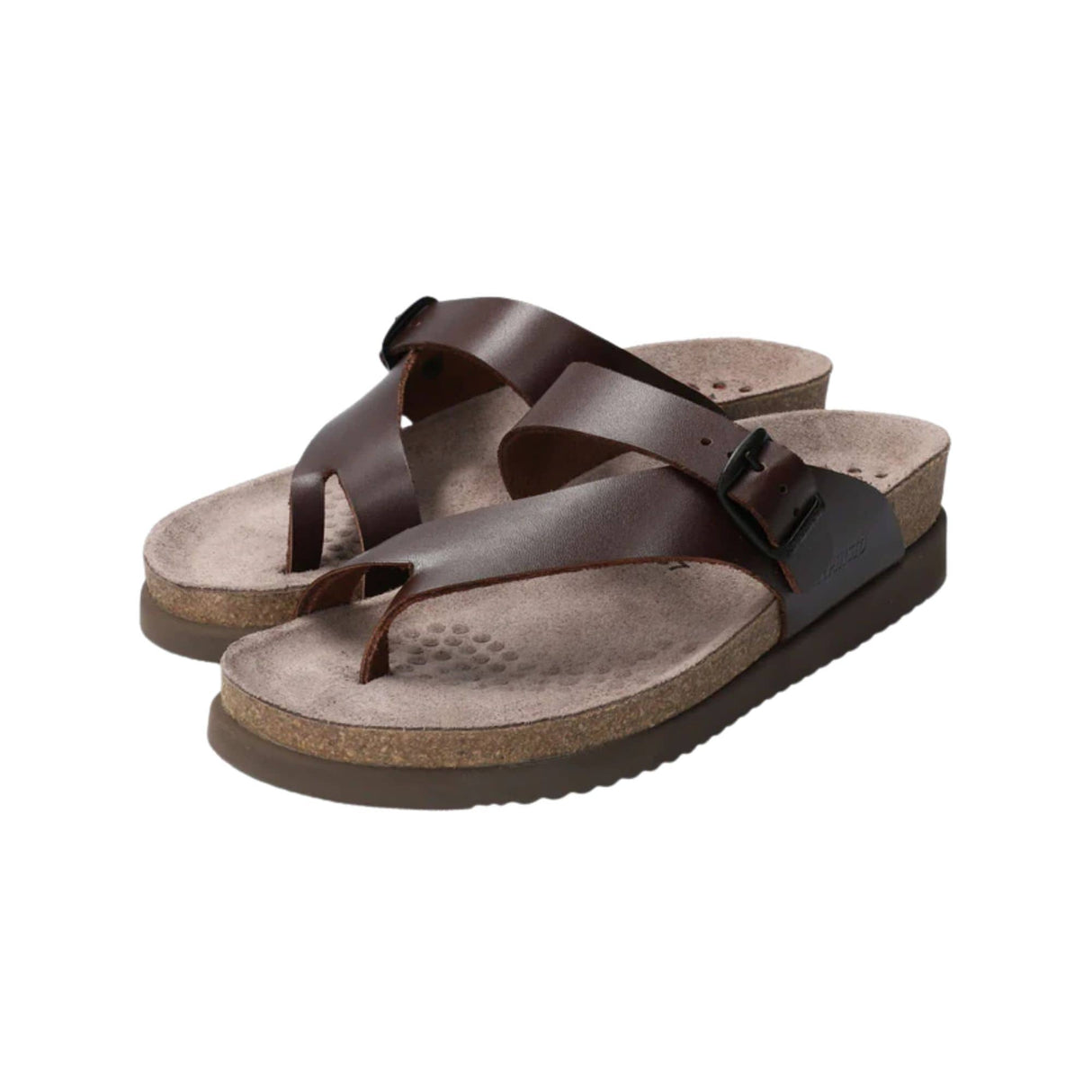 Mephisto Womens Helen Classics Sandals - 5 / Chestnut