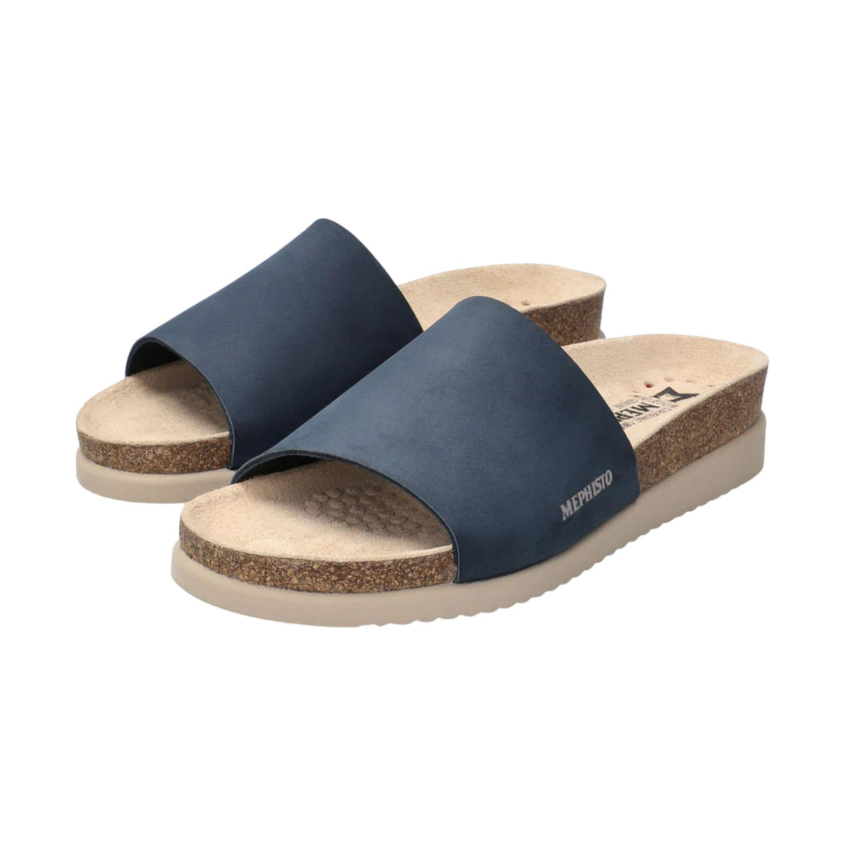 Mephisto Womens Hanik Sandals - 6 / Navy