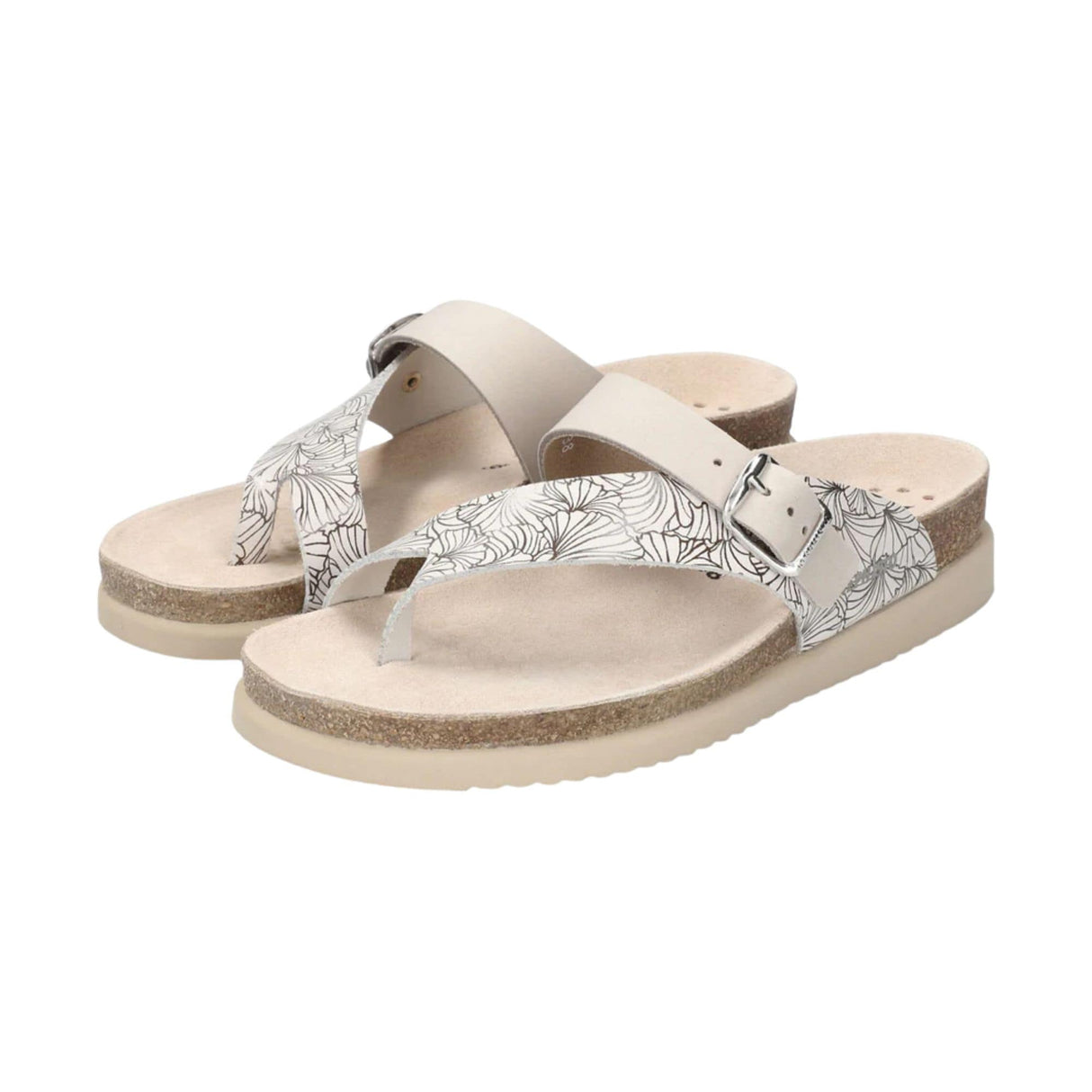 Mephisto Womens Helen Mix Sandals - 6 / Fog Gingko
