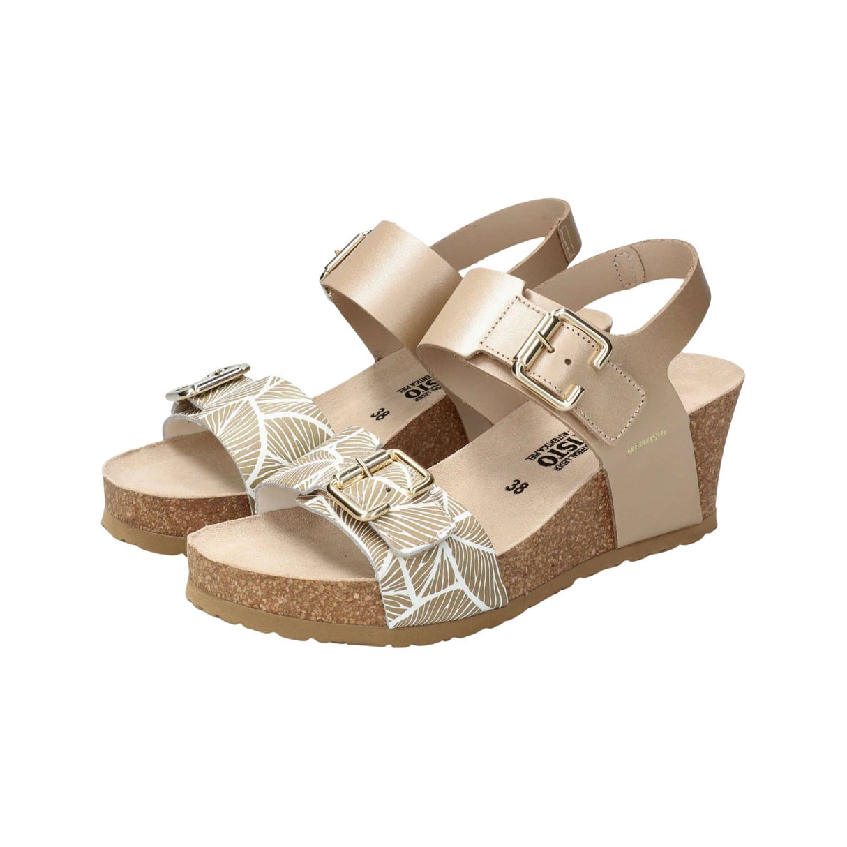Mephisto Womens Lissandra Sandals - 6 / Platinum Panama