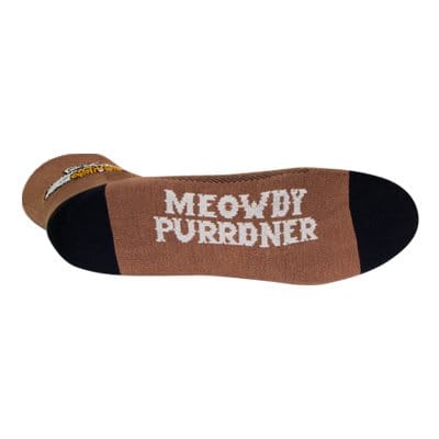 SockGuy Meowdy Classic 3 Inch Crew Socks -