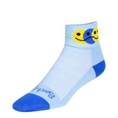 SockGuy Womens Moody 2 Inch Micro Crew Socks - Small/Medium