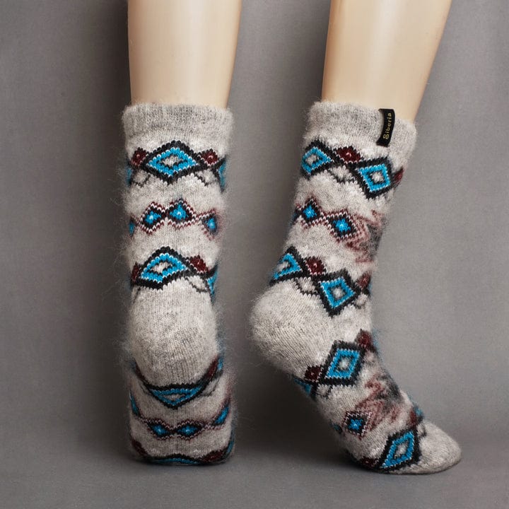 Siberia Spirit Mesa Mosaic Crew Socks  -
