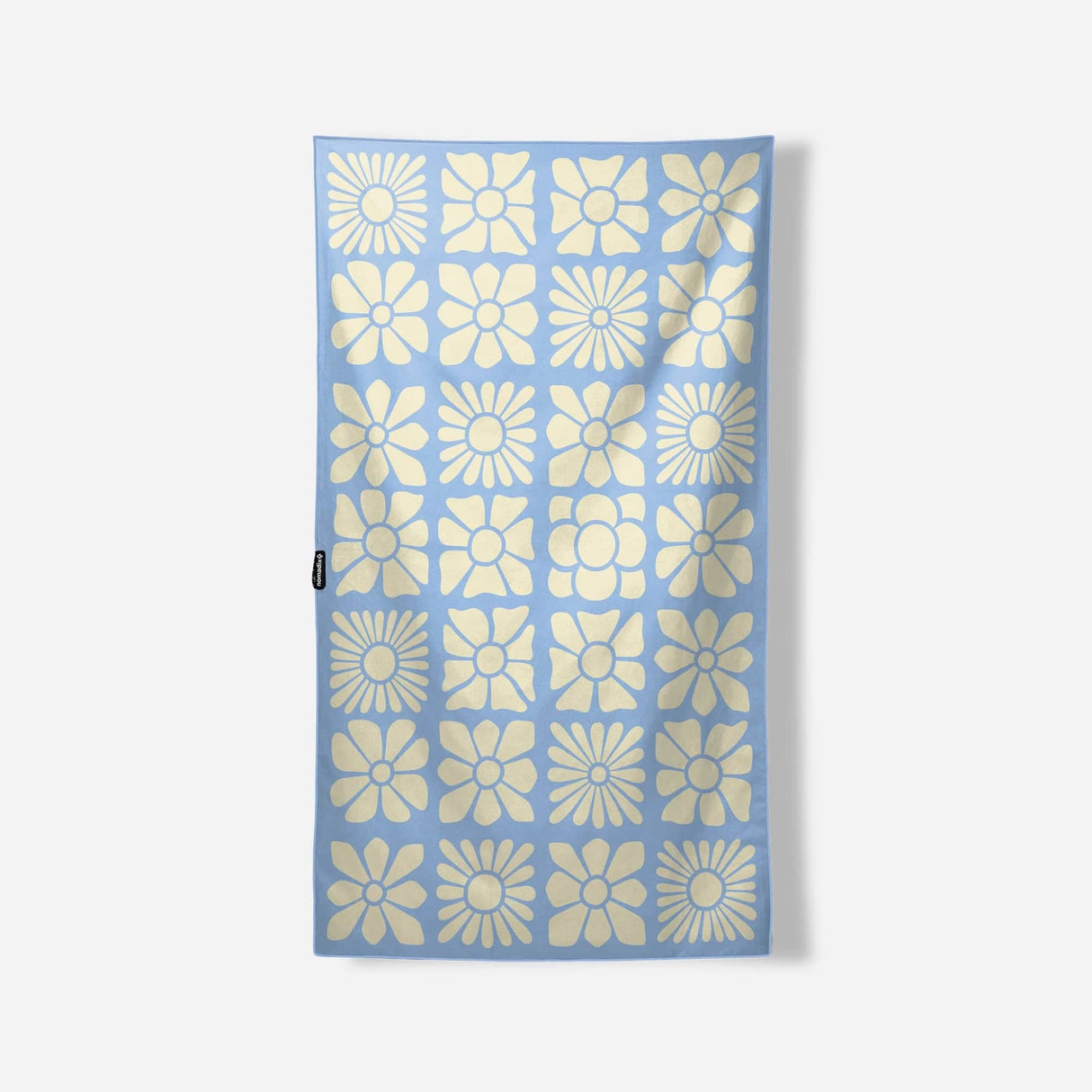 Nomadix Ultralight Towel - Flowerbed - Coastal Blue