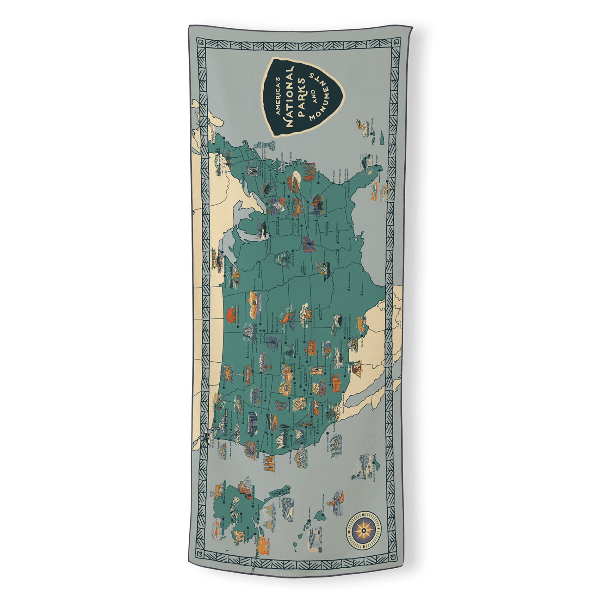 Nomadix Original Towel  -  National Parks and Monuments