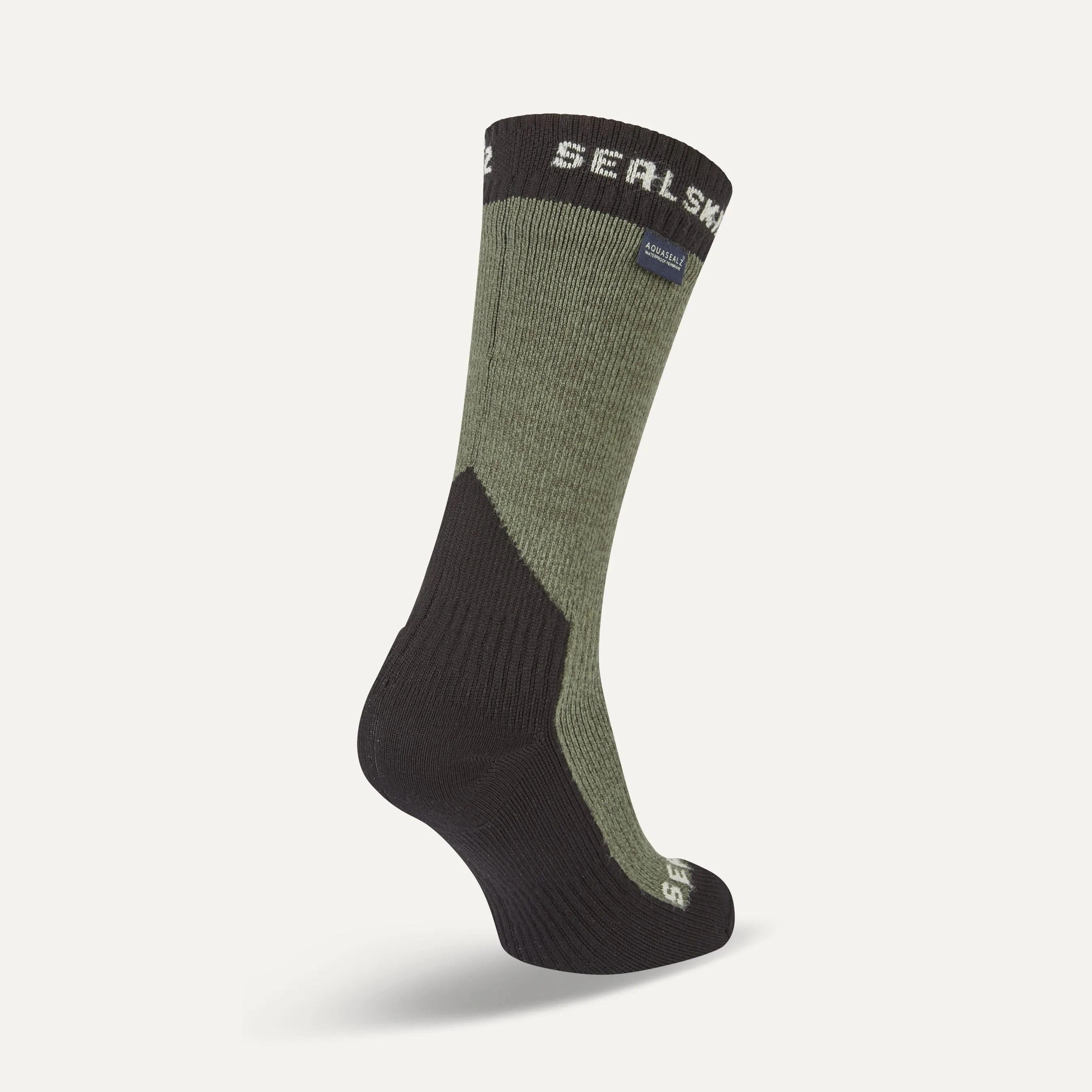 Sealskinz Stanfield Waterproof Extreme Cold Weather Mid Length Socks  -