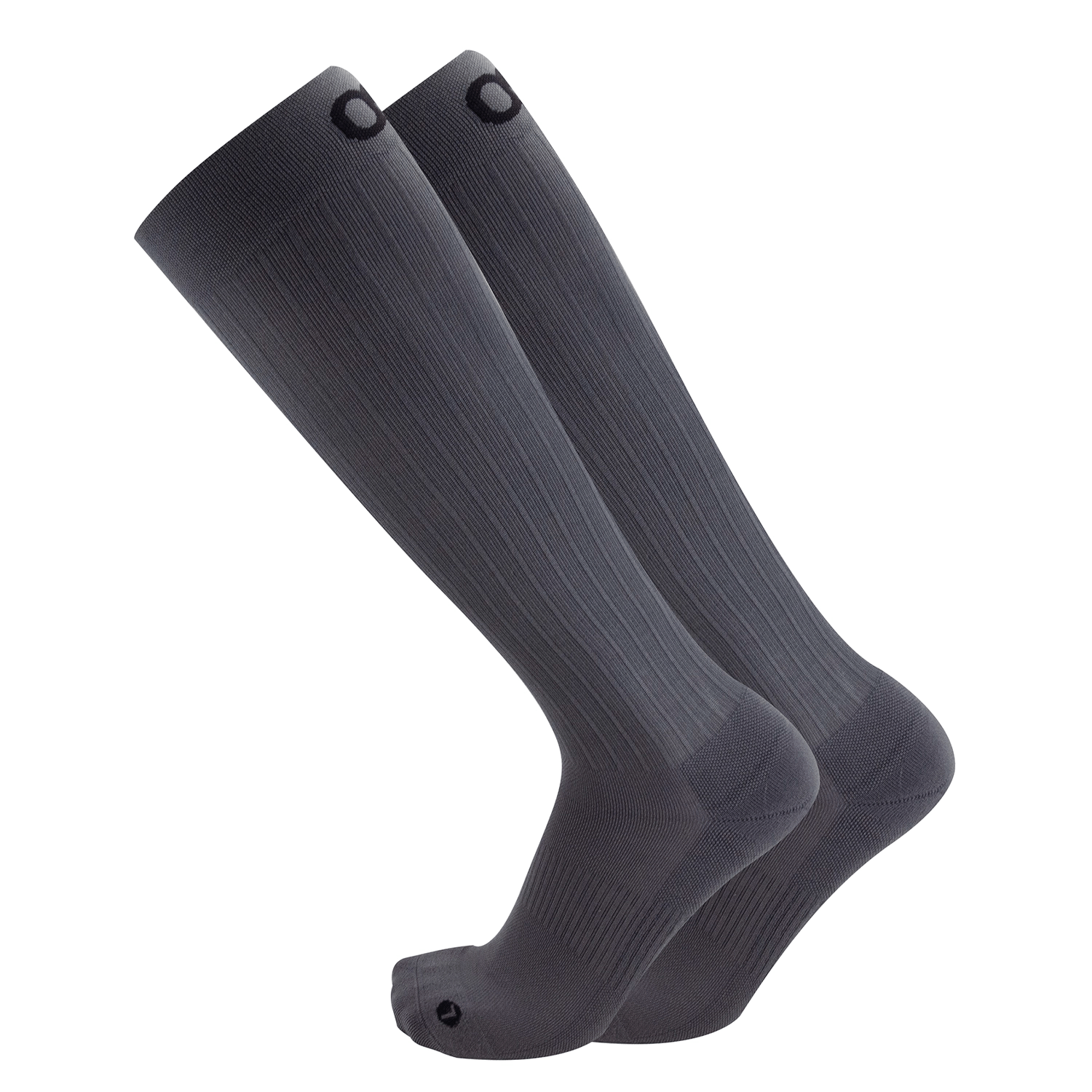 OS1st Travel Compression Over-the-Calf Socks  -  Small / Charcoal
