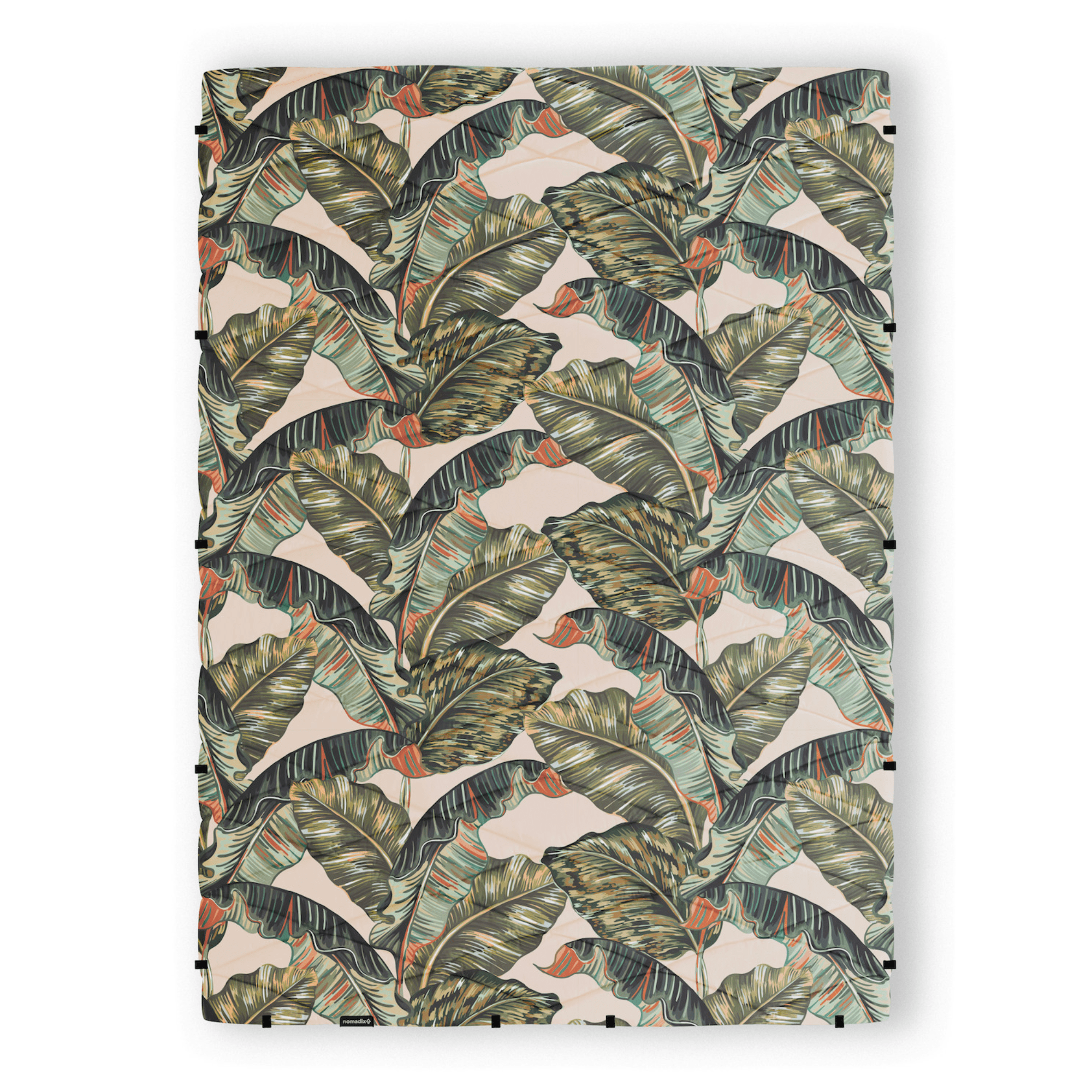 Nomadix Puffer Blanket  -  Banana Leaf Green