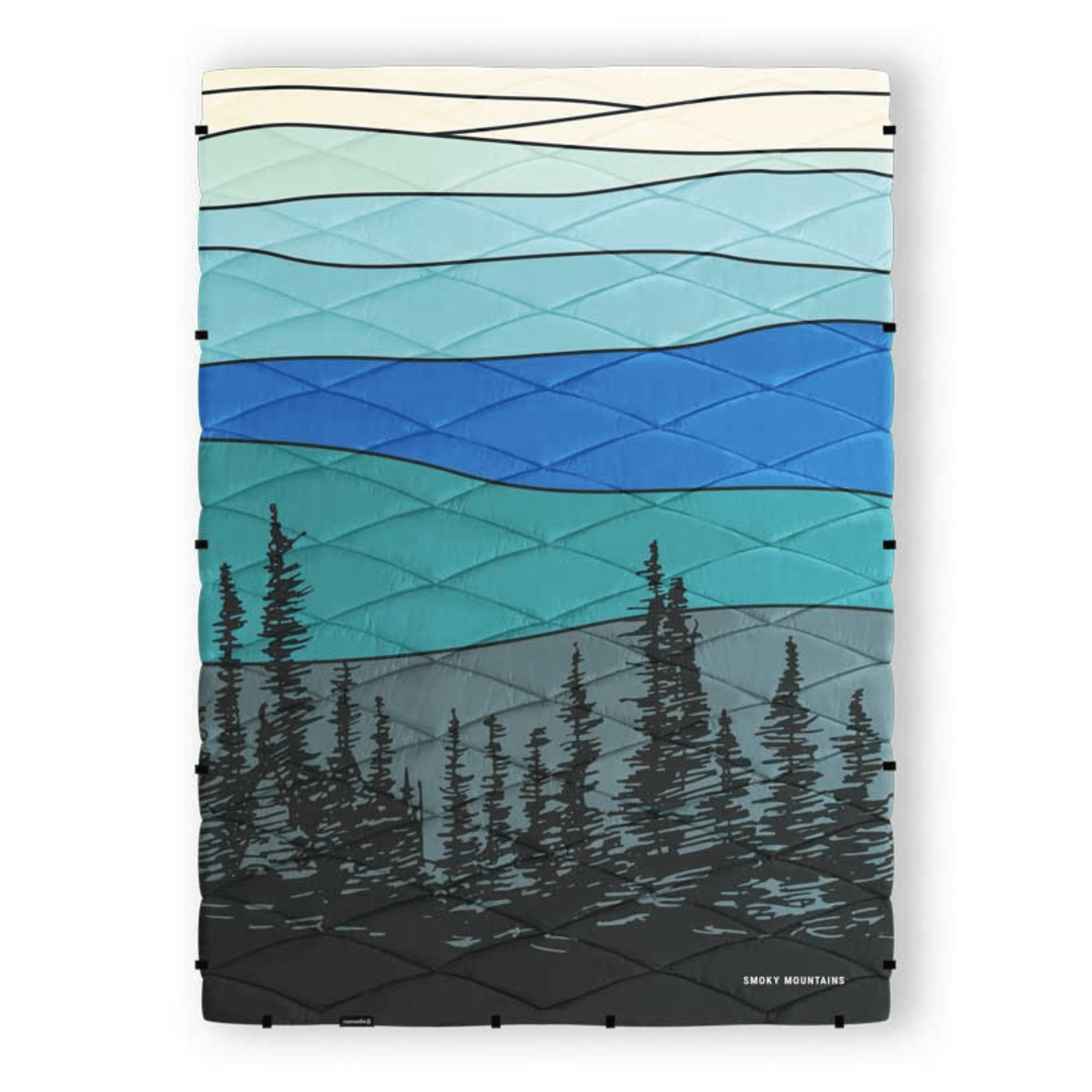 Nomadix Puffer Blanket  -  Smoky Mountain