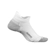 Feetures Plantar Fasciitis Relief Light Cushion No Show Socks  -  Small / White