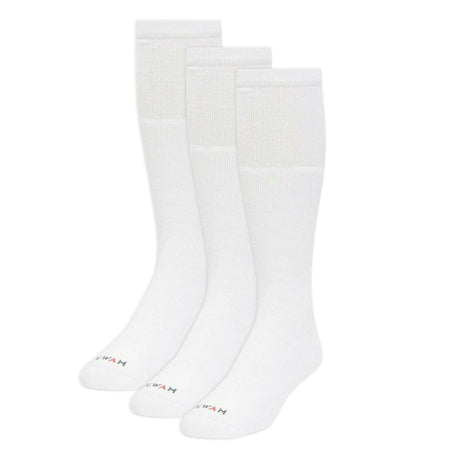 Wigwam Super 60 Tube 3-Pack Midweight Socks  -  One Size Fits Most / White