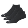Wigwam Super 60 Low Cut 3-Pack Midweight Socks  -  Medium / Black